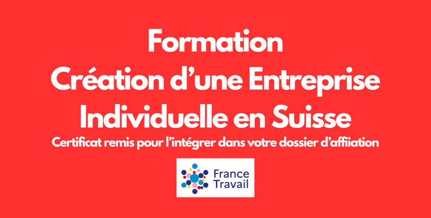 Création entreprise Suisse
